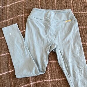 Whitney Simmons Gymshark Light Blue Leggings